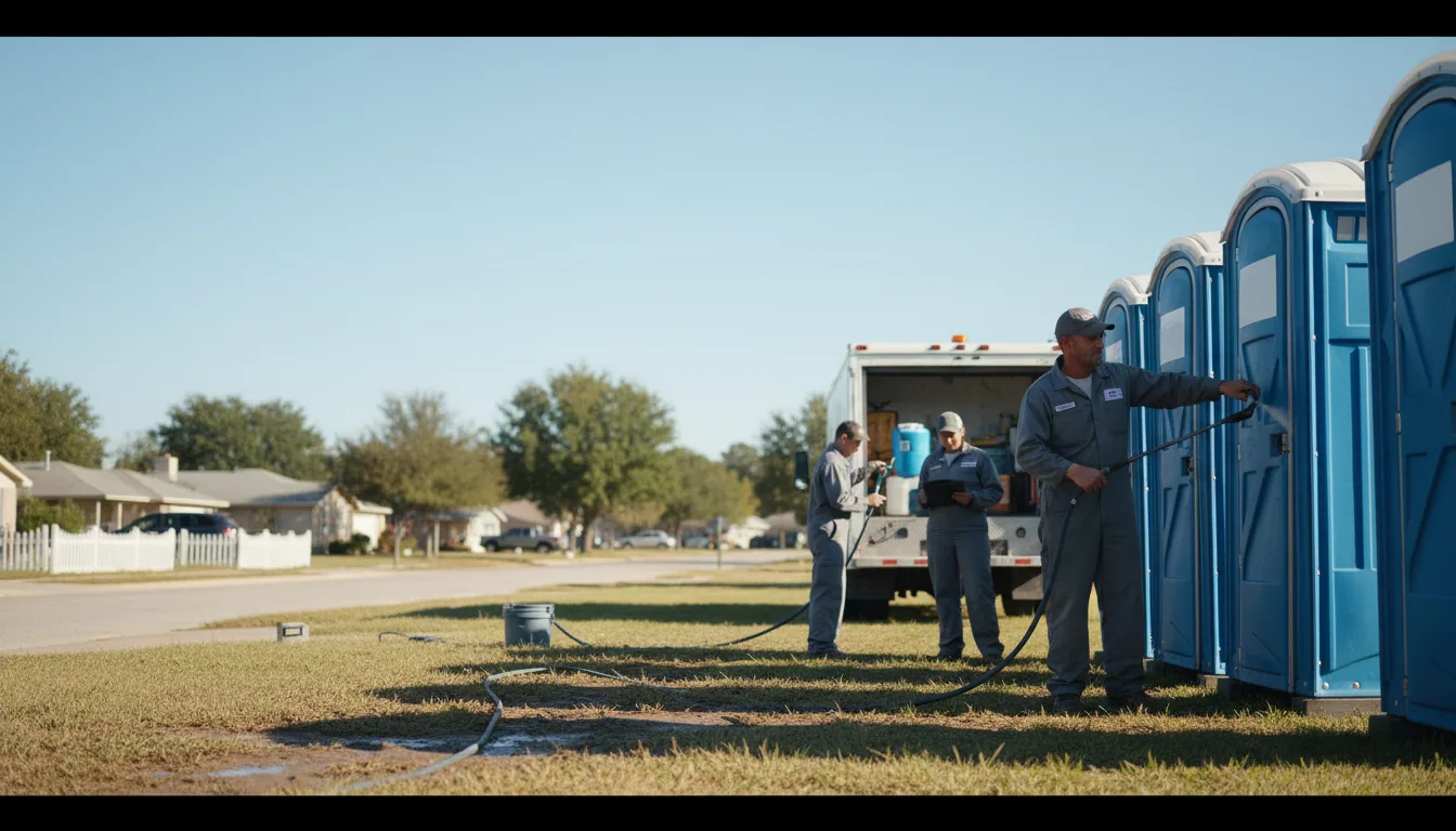Long-Term Portable Toilet Rental in Vale, NC near me